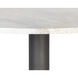 Suki White / Pewter Bistro Table